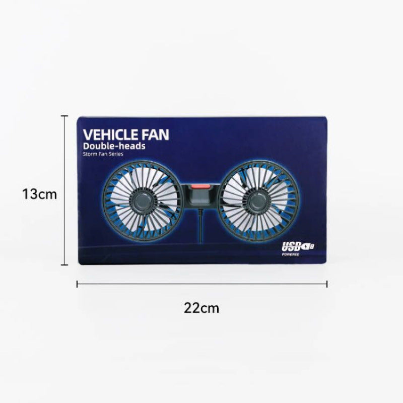 Adjustable Car Backseat Fan